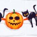 Гирлянда на ленте "Happy Halloween", кошки и тыквы