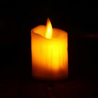 Светодиодная свеча "Живое пламя", 10 см