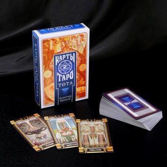 Карты Таро «ТОТА. Алистер Кроули», 78 карт