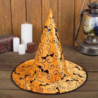 Карнавальная шляпа «Летучая мышь», оранжевая