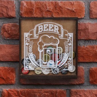 Копилка для пивных крышек "Beer"