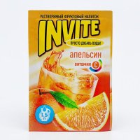 Растворимый напиток Invite апельсин