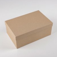 Коробка крафт прямоугольная, 15 х 9.5 х 5.5