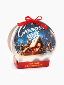 Чай подарочный «Снежное чудо», ассорти, 7 шт.