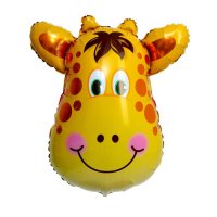 Шар фольгированный 36" «Большая голова. Милый жираф»