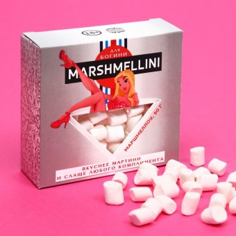 Маршмеллоу в коробке Marshmelini