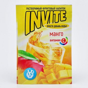 Растворимый напиток Invite манго