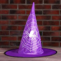 Карнавальная шляпа «Паук», фиолетовый