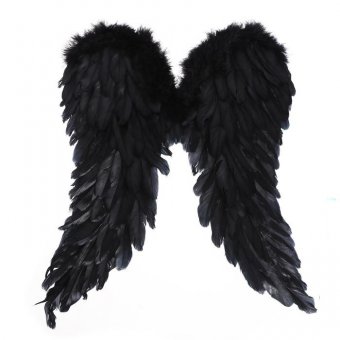 Крылья «Ангел», цвет чёрный