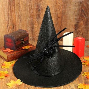 Карнавальная шляпа «Конус», с пауком