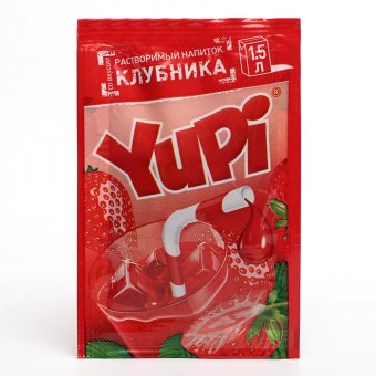 Растворимый напиток YUPI Клубника