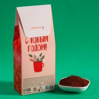 Кофе молотый «Новый год: Пусть в новом году»: со вкусом ванили