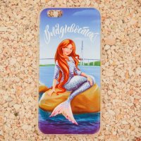 Чехол на телефон IPhone 6 "Владивосток. Русалка"
