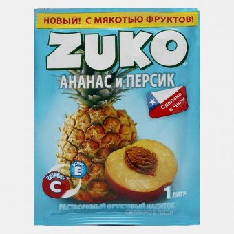 Растворимый напиток ZUKO Ананас-Персик