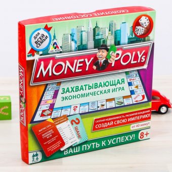 Игра настольная «MONEY POLYS»