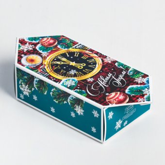 Сборная коробка-конфета «Куранты», 14×22×8 см